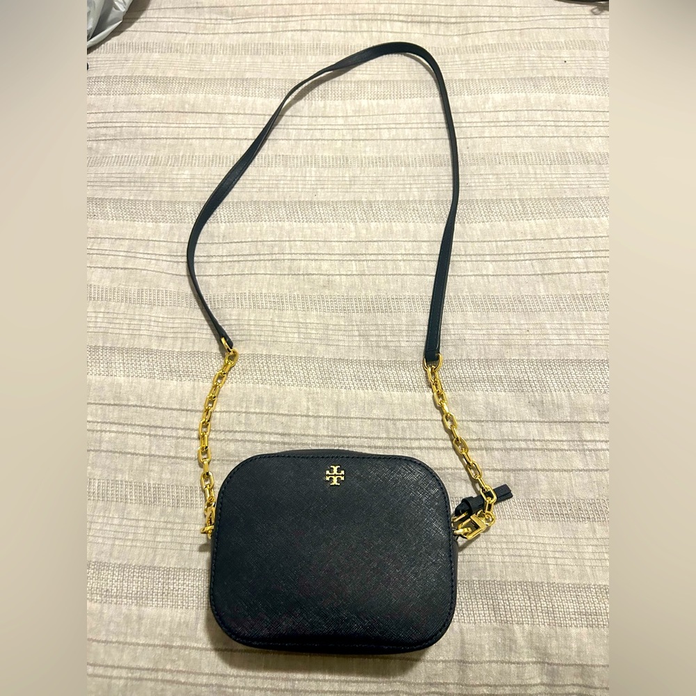 Tory Burch Camera Bag Cross Body Navy